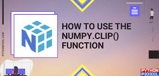 numpy clip how to use np clip