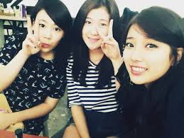 On October 7th, Suzy tweeted, “WithYe RinandJi Min, who are making their debut as 15&amp; today.” Since the picture was slightly blurry, she added with another ... - Suzy-shows-her-support-for-new-group-15-amp_51