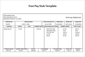 Free Pay Stub Template Excel Magdalene Project Org