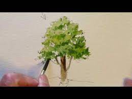 How To Paint A Simple Tree