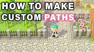 how to make custom roads paths