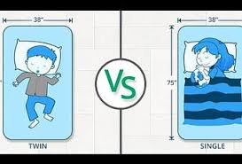 twin vs single bed size differences