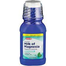 h e b milk of magnesia fresh mint