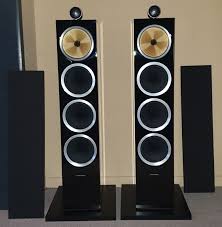 used b w cm10 s2 floorstanding speakers