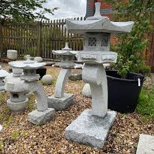 Rankei Japanese Stone Lantern Nara Range