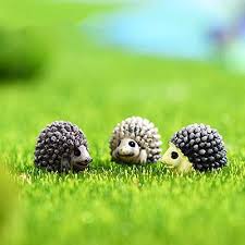 Mini Hedgehog Garden Decor