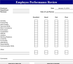 Employee Review Form 600 Top Choices Employee