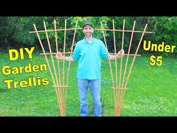 How To Make A 6ft Garden Trellis With 1