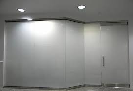 White Laminated Glass For Door Size