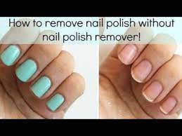 5 tricks to removing nail polish