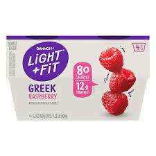 fit greek yogurt raspberry non fat