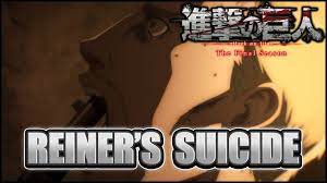 Reiner Tries To Kill Himself | Attack on Titan Season 4 HD - YouTube