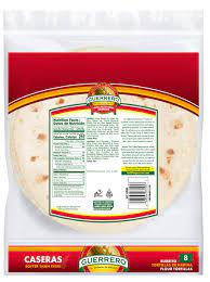 caseras burrito flour tortillas