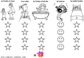 Reward Chart Home And School Good Behavior Chart