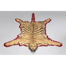 taxidermy tiger skin rug