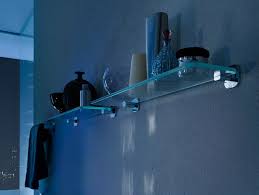 Loop E Glass Bathroom Wall Shelf By