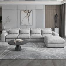 casters sectional sofas living room