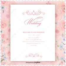wedding invitations flowers vector