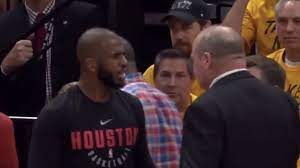 Chris paul is an nba basketball player for the phoenix suns. Chris Paul S Brother Temporarily Ejected From Game 4 Here S Why