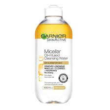 garnier active micellar oil infused cleansing water 400ml