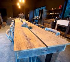 reclaimed wood tables new england