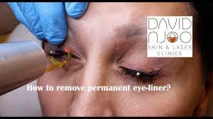 how to remove permanent eye liner using
