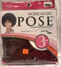 human hair masterrmix model pose afro