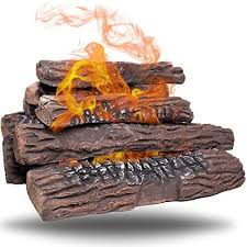 Faux Fireplace Logs For