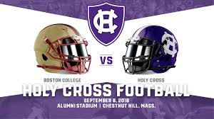 Breaking down and analyzing the 2018 boston college eagles football schedule. Holy Cross Boston College Football Central Holy Cross Athletics