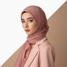 portrait of a beautiful muslim female