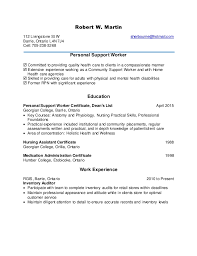 Cna Resumes   Free Resume Example And Writing Download