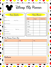 Vacation Calendar Template Travel Planner Excel Templates For Resume