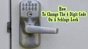 schlage lock code change a quick guide