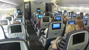 Inside United Boeing 767 400 Flight Amsterdam Houston