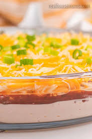 layered nacho dip
