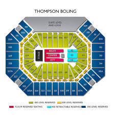 Thompson Boling Arena 2019 Seating Chart