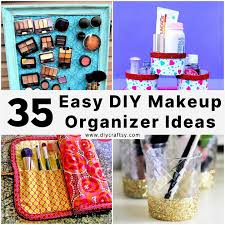 35 diy makeup organizer ideas step by