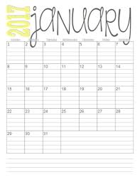 Printable Calendar With Lines Printable Calendar 2020
