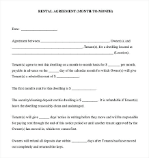 Blank Lease Agreement Document Templates Www Free Rental Forms