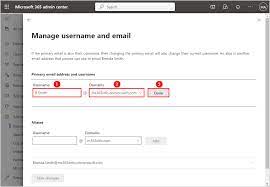 microsoft 365 primary smtp address