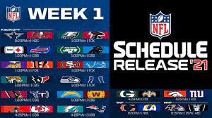 NFL Week 1 Schedule Release 2021-2022 ...