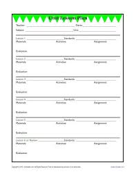 Detailed Unit Lesson Plan Template Elementary Reading Worksheets