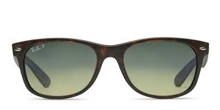 The lense is brown gradient with a sun protection factor of 2 to ensure you a clean vision. Ray Ban 2132 New Wayfarer Tortoise Polarized Prescription Sunglasses