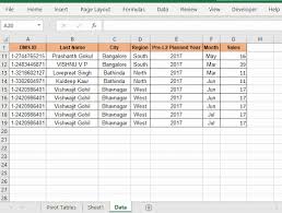 all pivot tables data source in excel