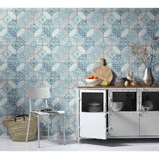 Bohemian wallpapers in ultra hd or 4k. Erismann Bohemian Imitations Mosaic Chic Tile Pattern Wallpaper 6315 08