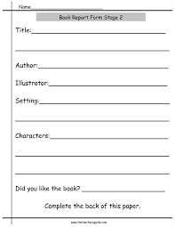 Education World  Biography Book Report Template