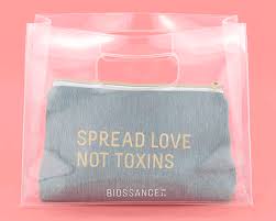 clear cosmetic bags whole