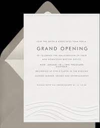 grand opening invitation