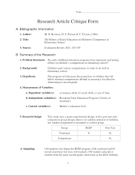 Quantitative Research Article Critique   pages Nuring Rerearch Article REview