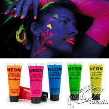 stargazer neon festival face paint uv